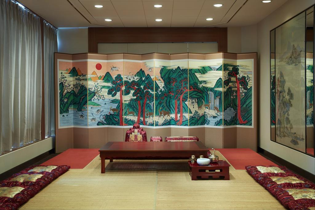 Grand Josun Busan Luaran gambar A traditional Japanese tea room